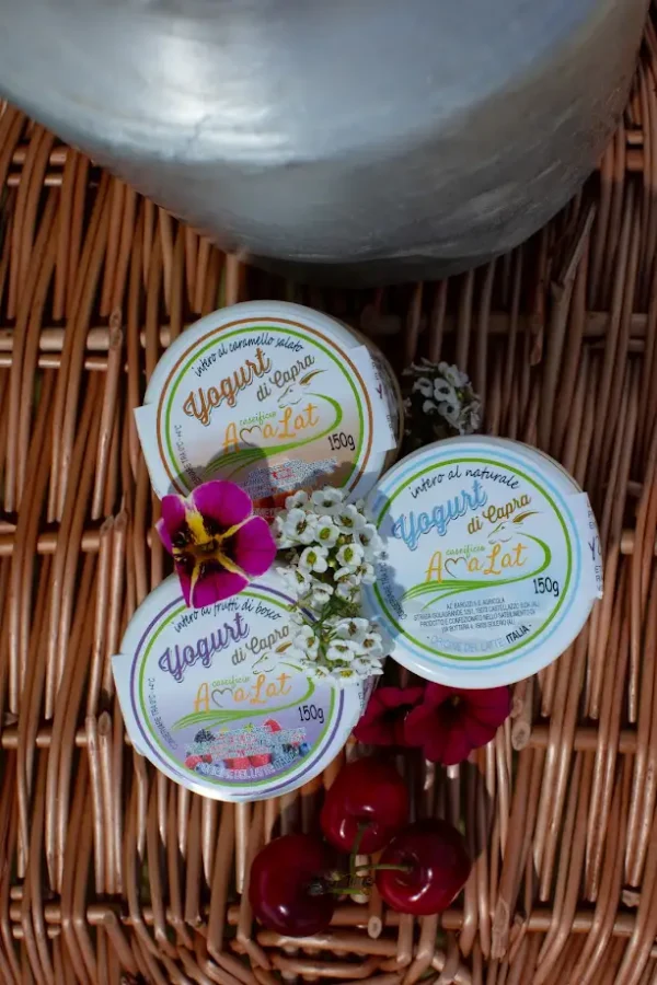 Yogurt intero di capra